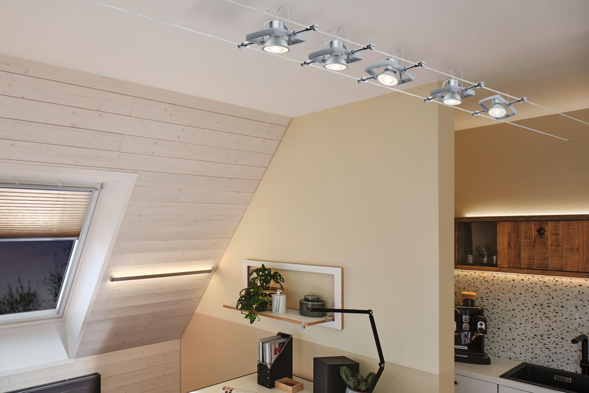 Paulmann 28914 LED Reflektor 3er Set GU5.3 2700K Chrom