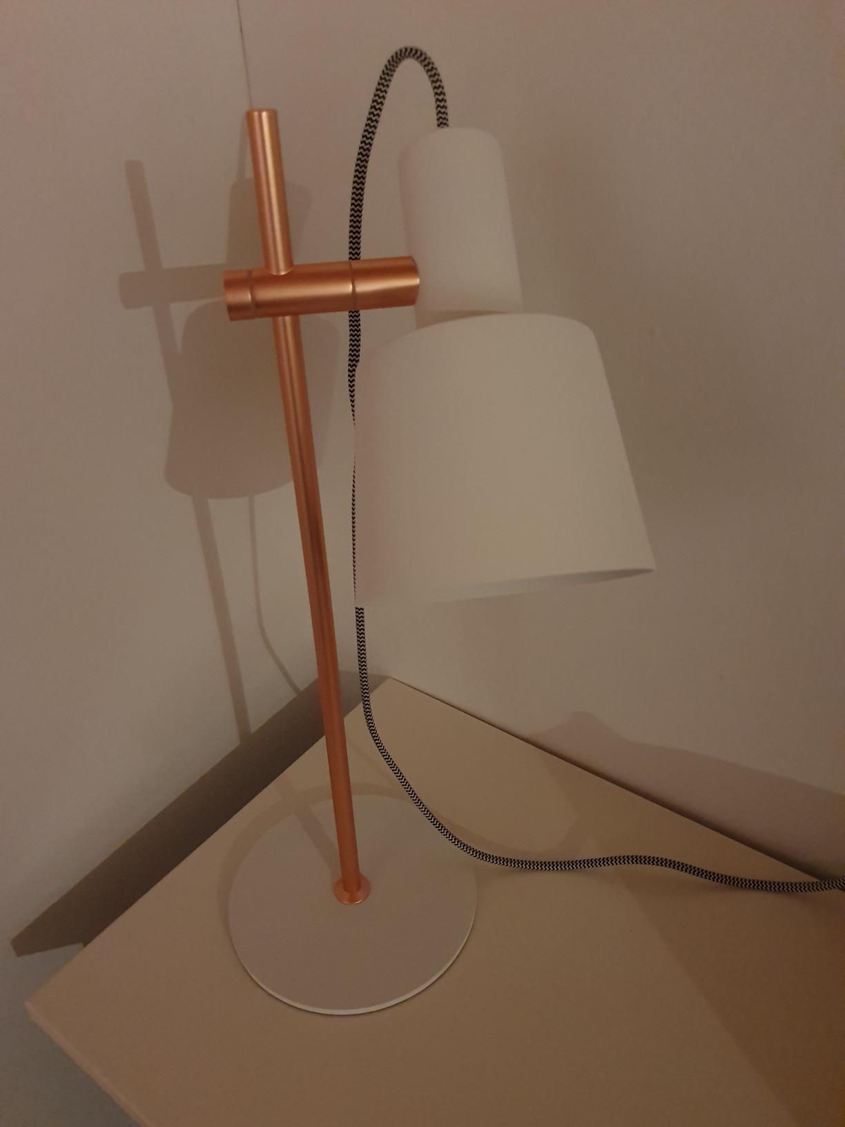 Paulmann Neordic 79658 Haldar Tischleuchte E14 weiß-kupfer