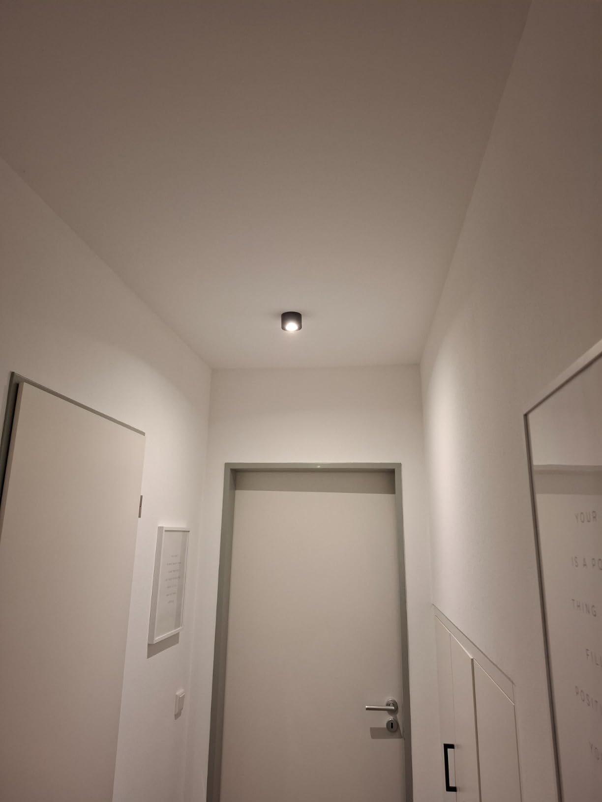 MATO Aufbaustrahler Ø80 schwarz 5W 3 Lichtfarben