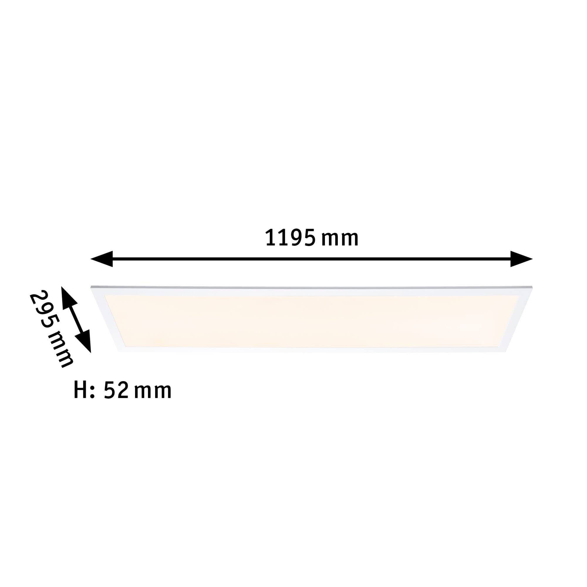 Paulmann Amaris 79810 LED-Panel 1200x300 RGBW Zigbee