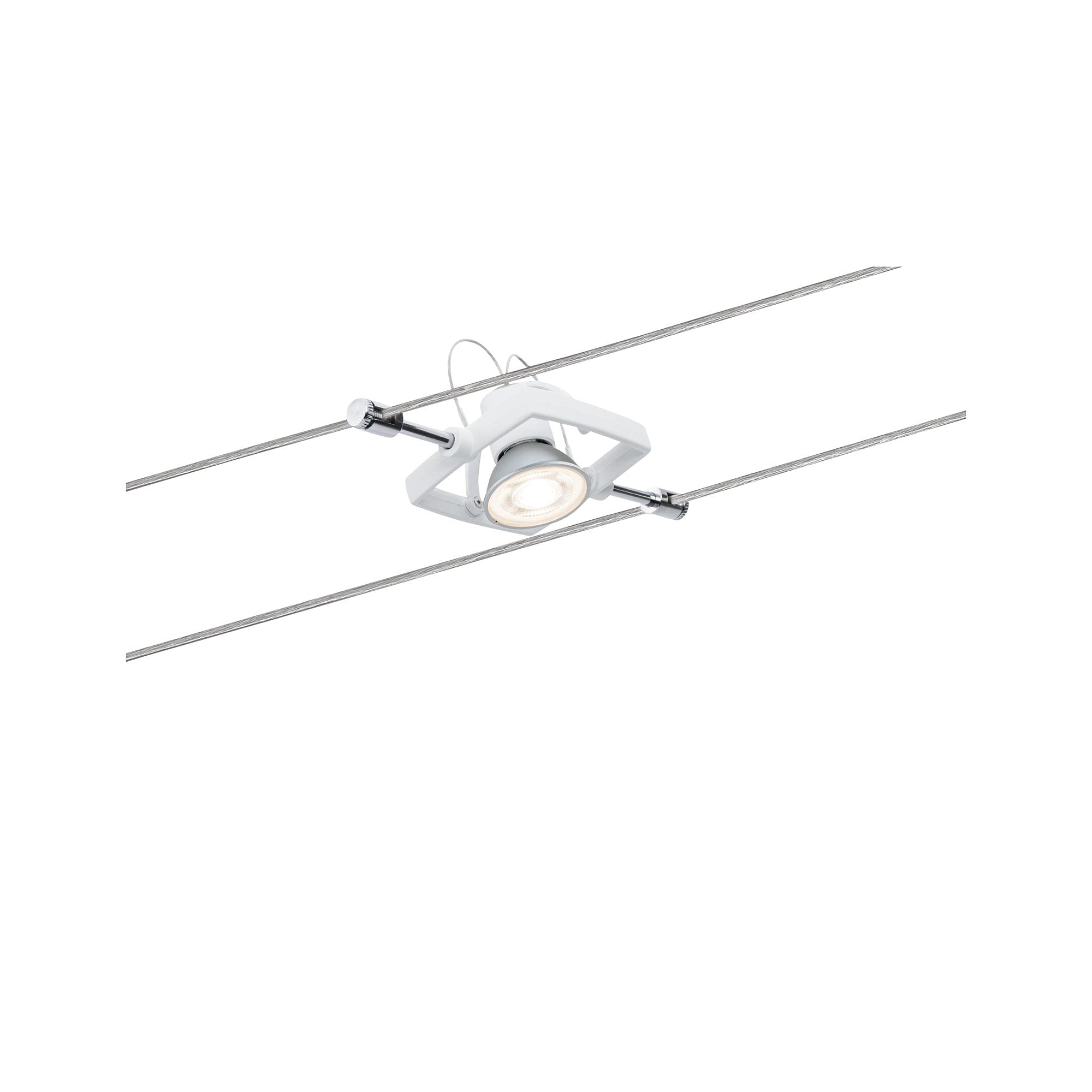 Paulmann Seilsystem Tech Set GU5,3 Seilleuchte Weiß 5x10W Komplettset