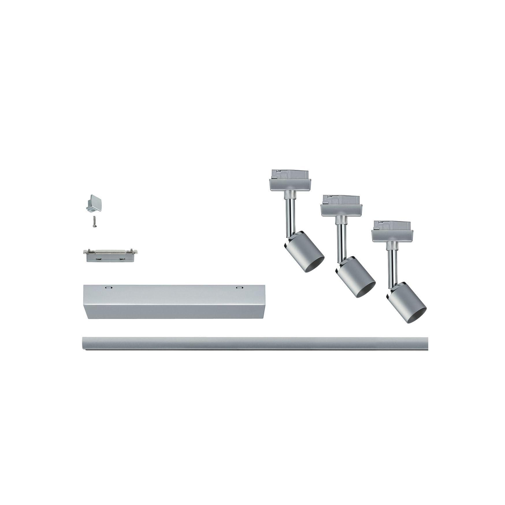 Paulmann URail Set Pure II 1m 3xGU10 Chrom matt
