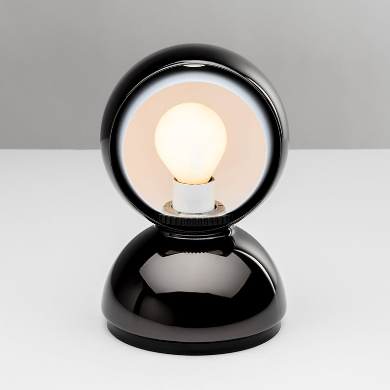 Artemide Eclisse PVD Tischleuchte Schwarz verstellbar