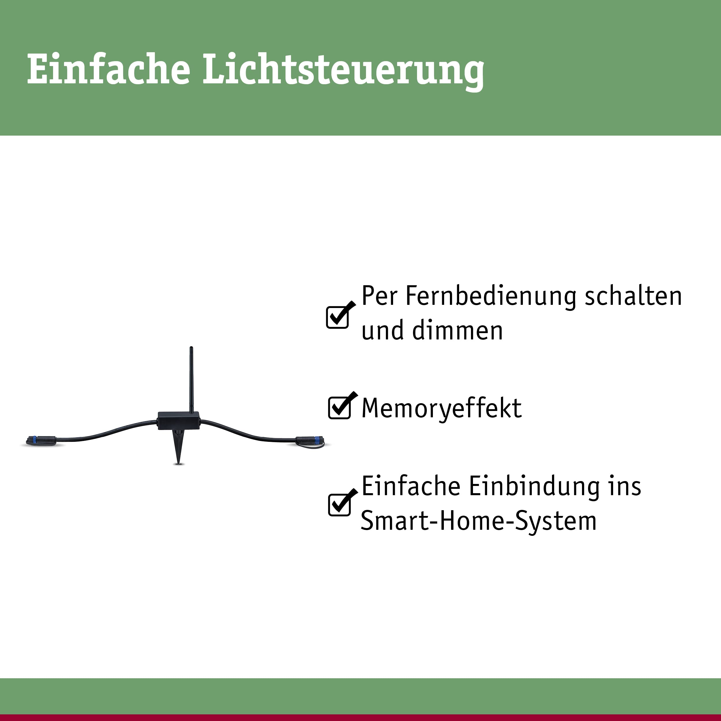 Paulmann Plug & Shine 180.10 Controller IP68 Extension