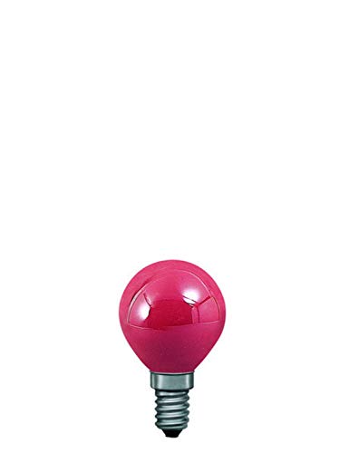 Paulmann Tropfenlampe 40121 E14 25W Glas Rot Leuchtmittel