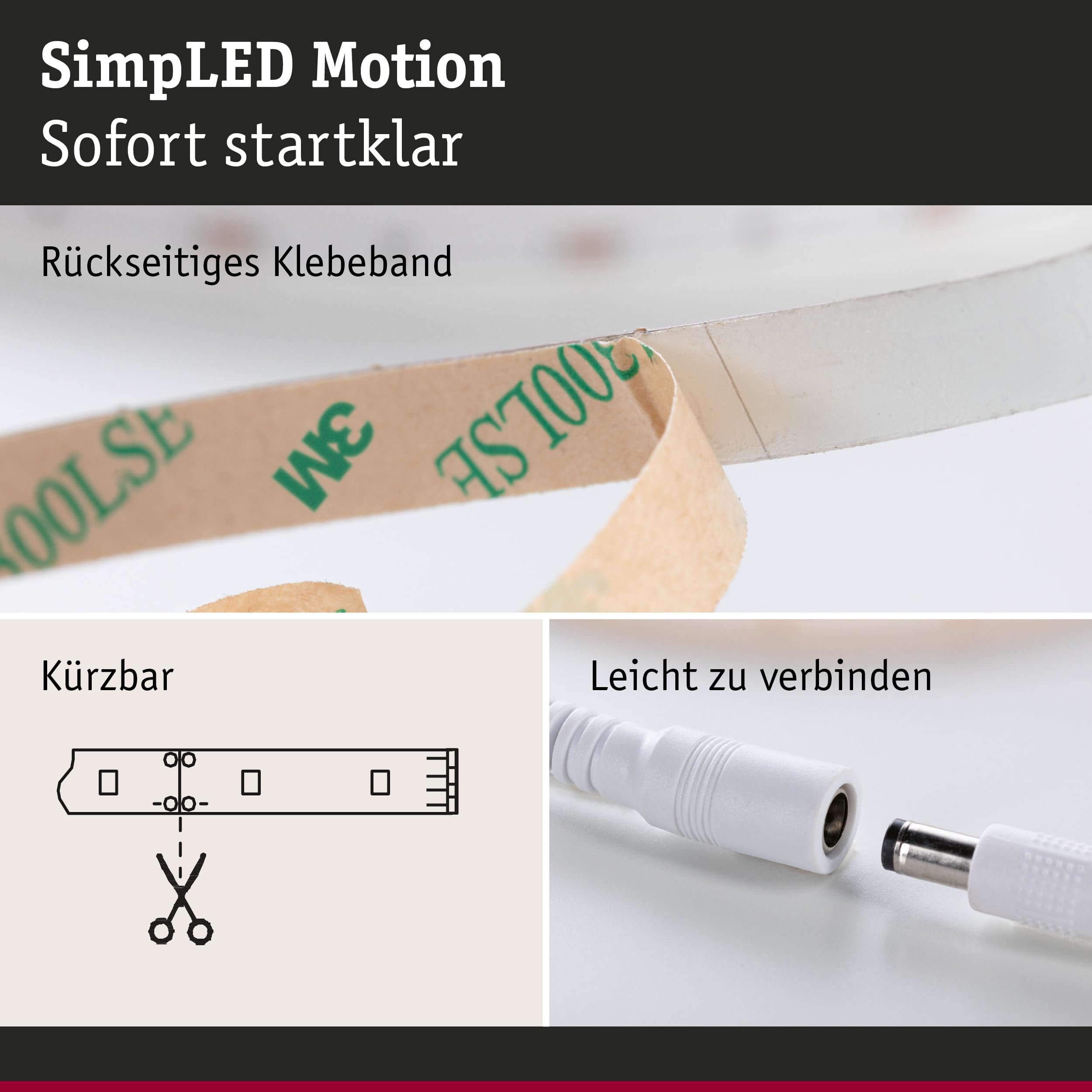Paulmann SimpLED Motion LED Strip RGB 5m Set 10W