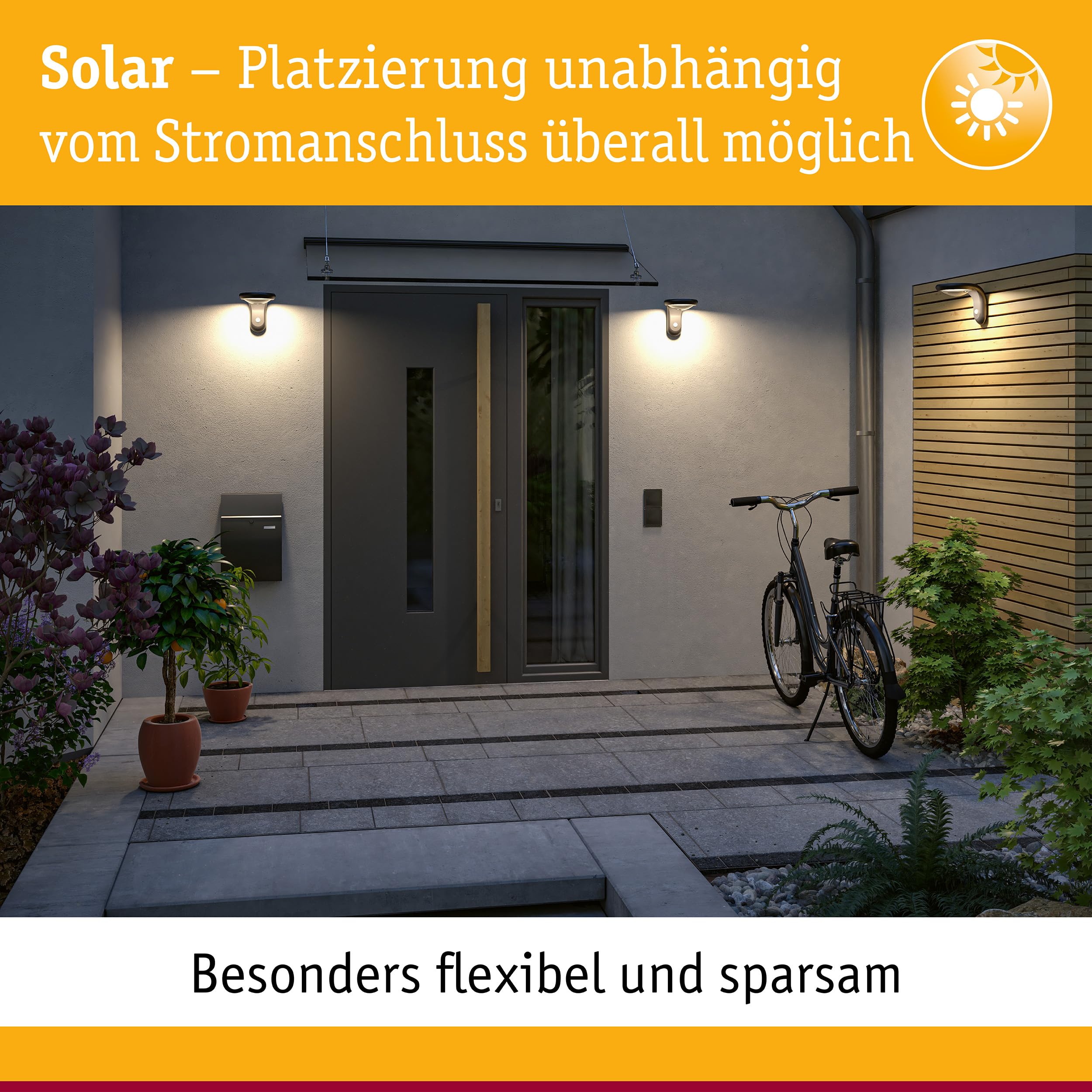 Paulmann 5296 Solar Hausnummernleuchte Nummer 16