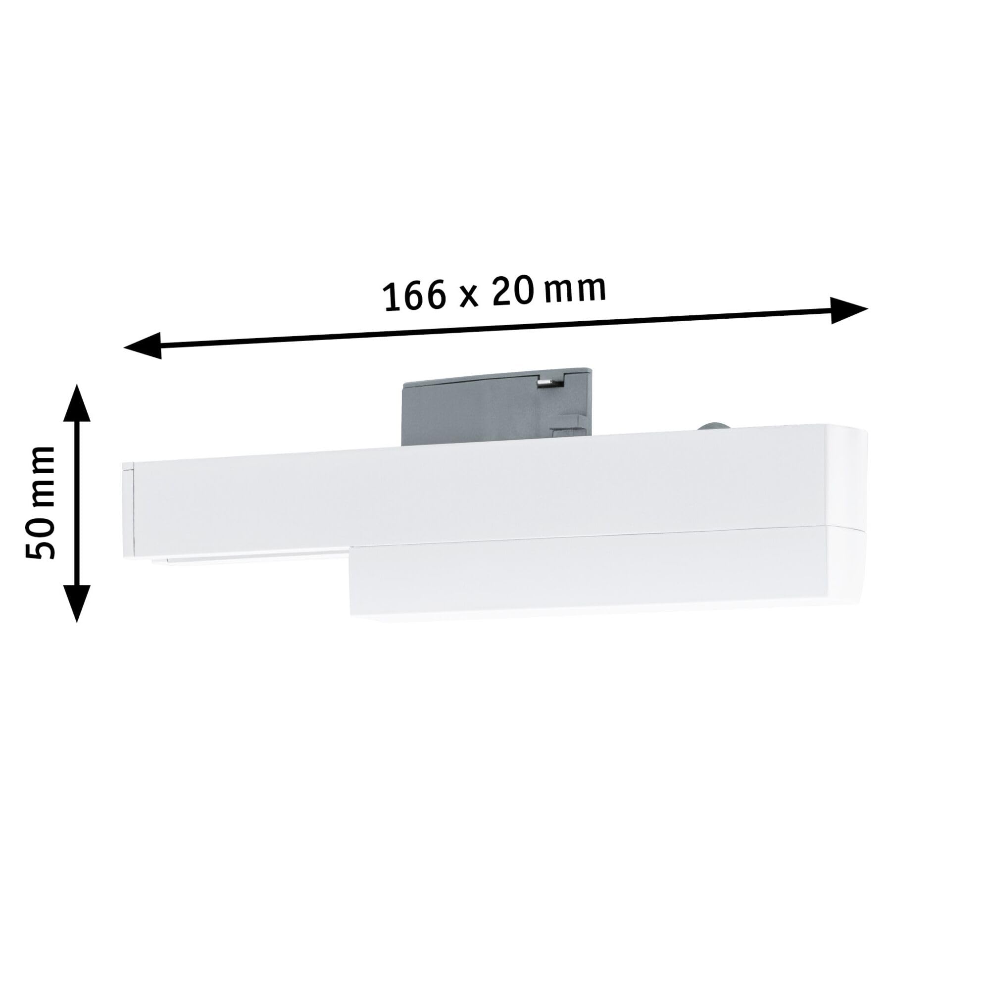 Paulmann URail 95677 Schienenadapter Signalweiß Zigbee