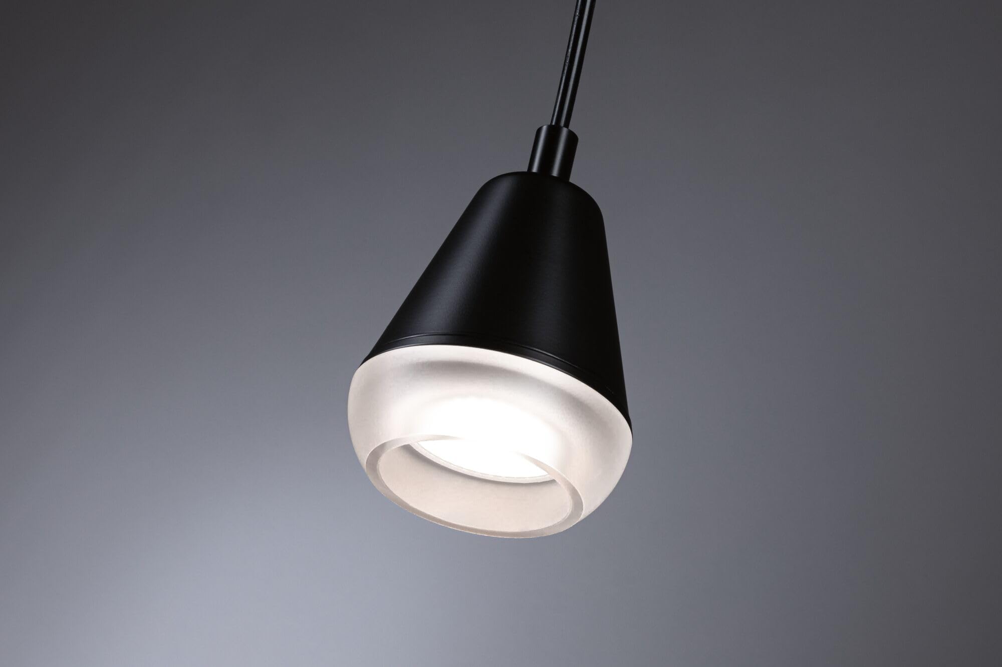Paulmann Luia 76990 Pendelleuchte satin schwarz IP44 GU10