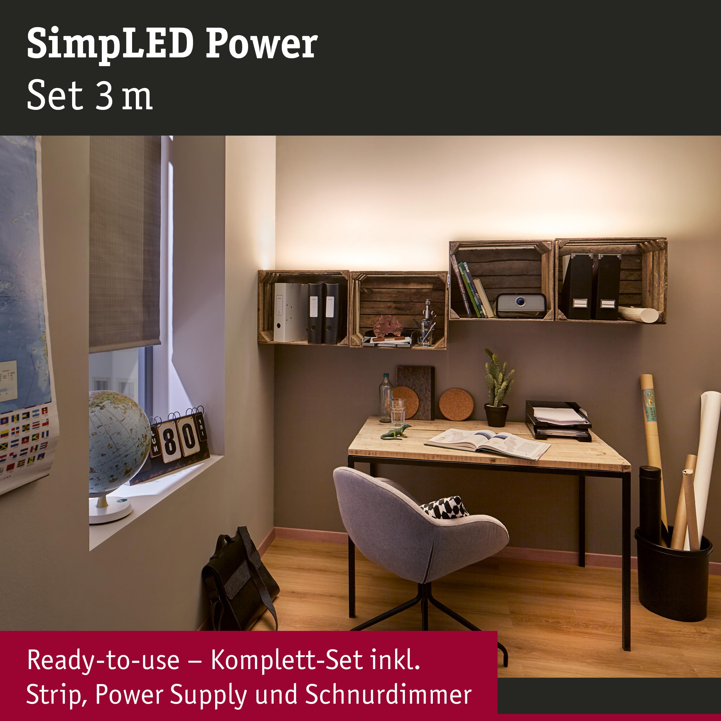 Paulmann SimpLED 789.59 LED-Strip 3m neutralweiß beschichtet