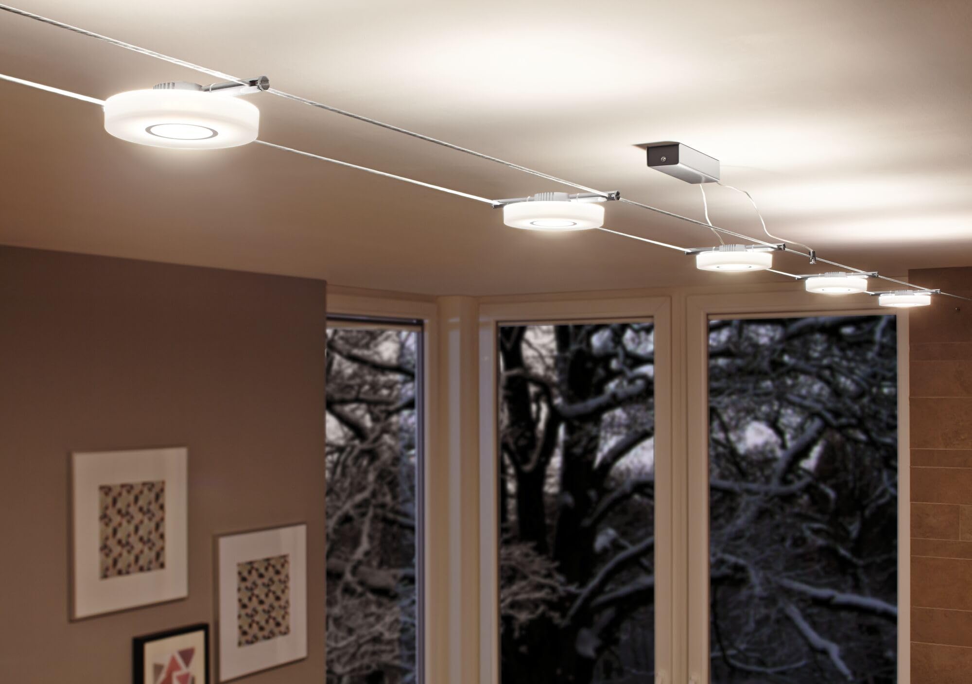 Paulmann DiscLED 50113 Seil-Einzelspot satin tunable white