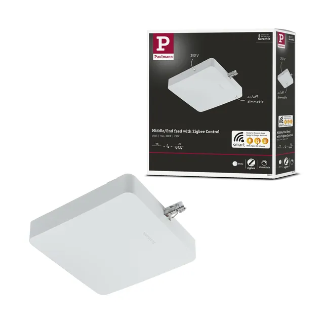 Paulmann URail Mitteleinspeisung Zigbee Weiß 50121