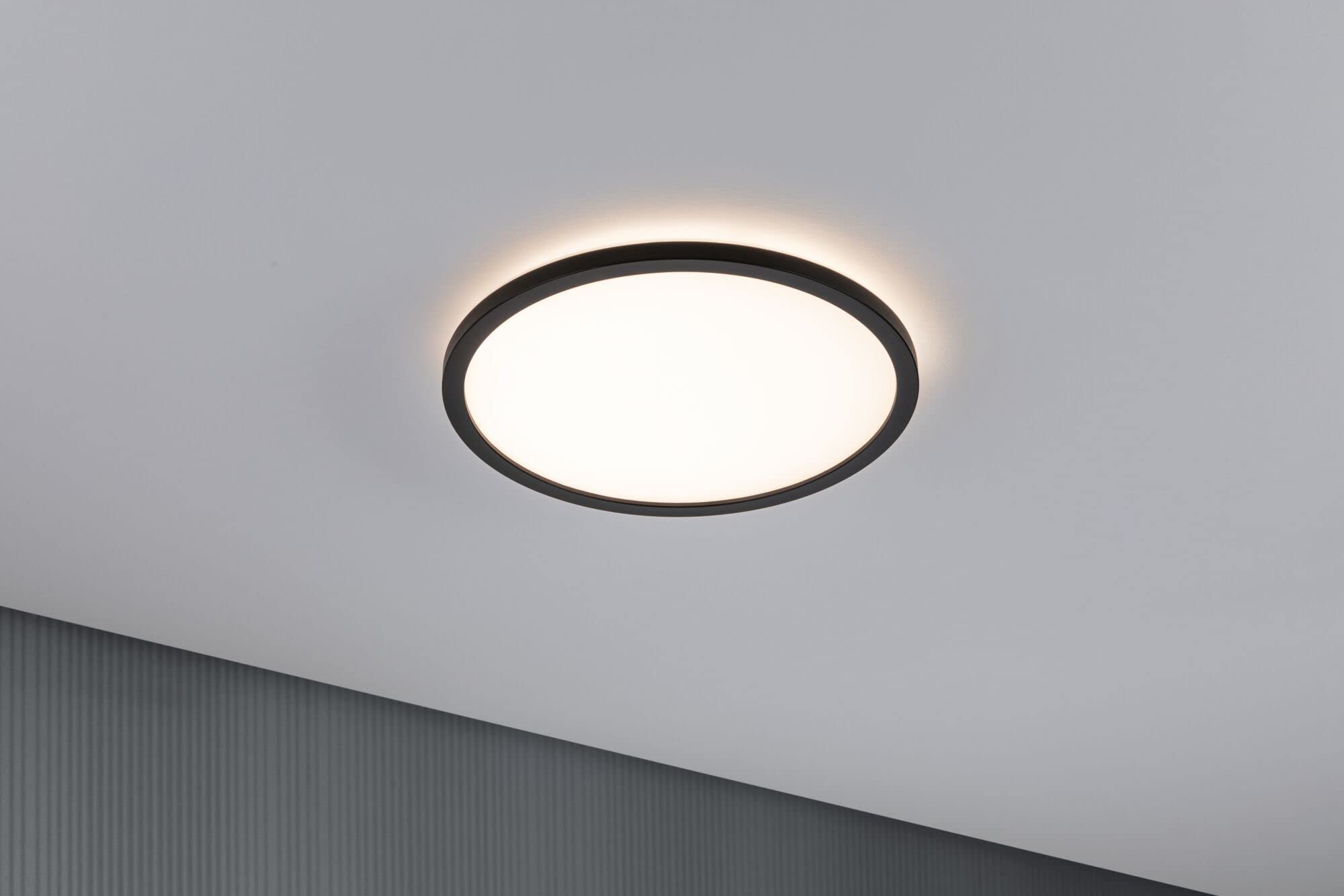 Paulmann Atria Shine 70998 LED-Panel schwarz Ø 293mm 3000K