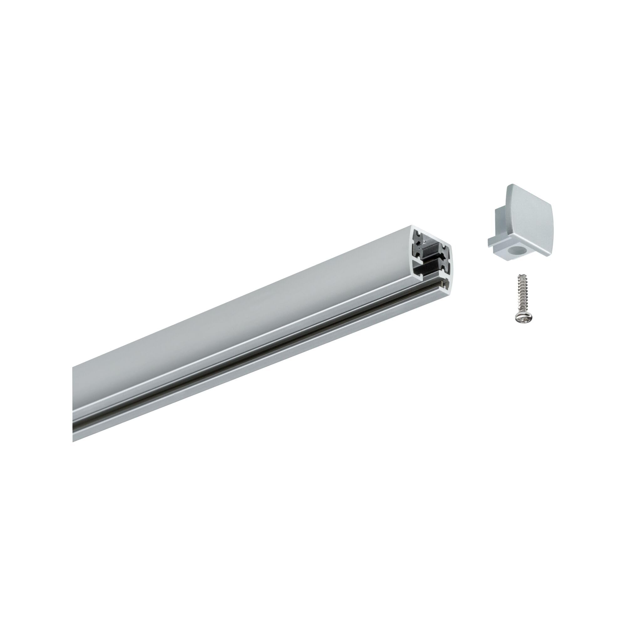 Paulmann URail 95496 Endkappe Chrom Kunststoff