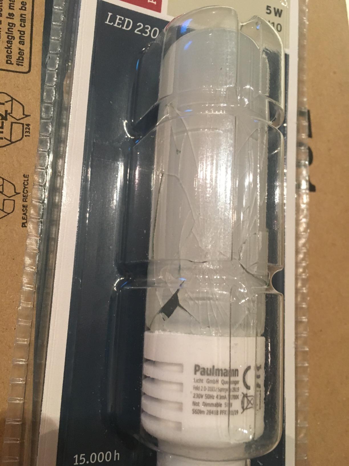 Paulmann Deco Pipe LED-Lampe GU10 5W warmweiß satin