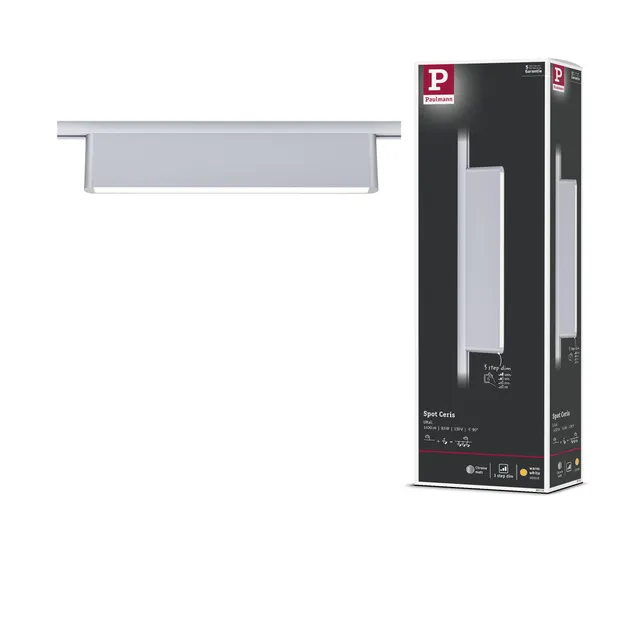Paulmann URail 95711 Lightbar Ceris chrom 3-Step-Dim