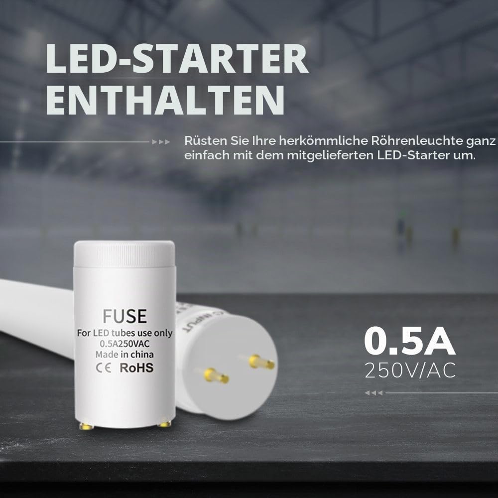 Hoftronic Feuchtraumleuchte 60cm 4000K IP65 18W