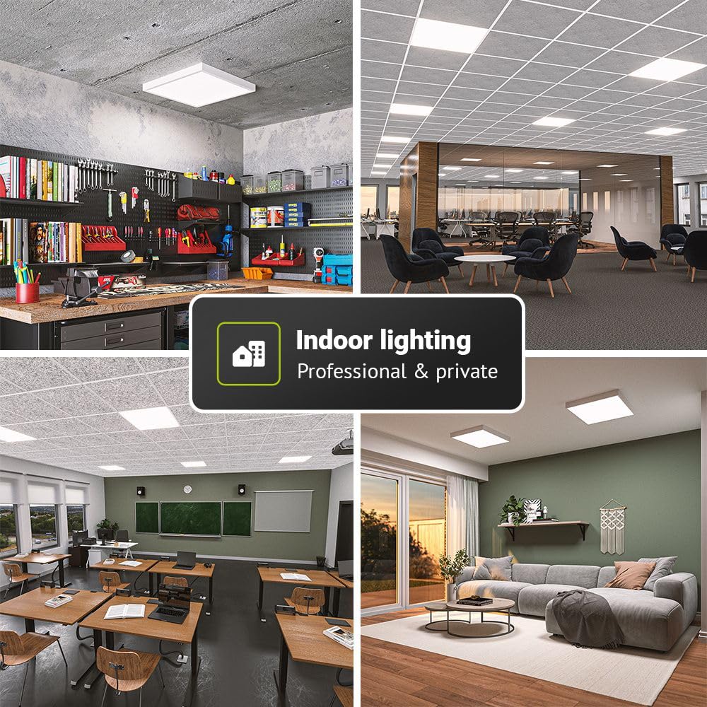 Hoftronic LED Panel 60x60 4000K 25W neutralweiß UGR22