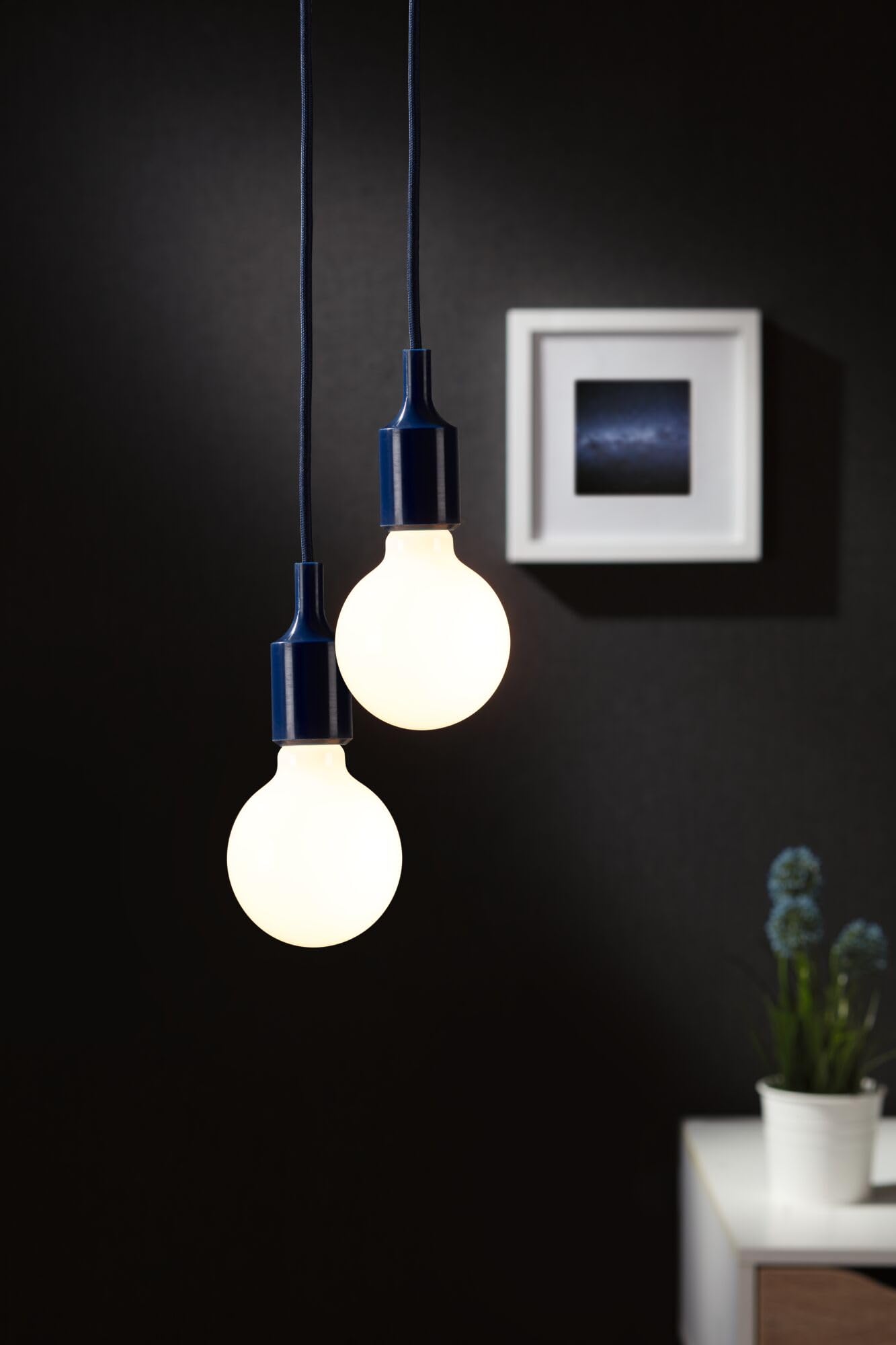 Paulmann Neordic Ketil 78430 Pendelleuchte Nachtblau E27