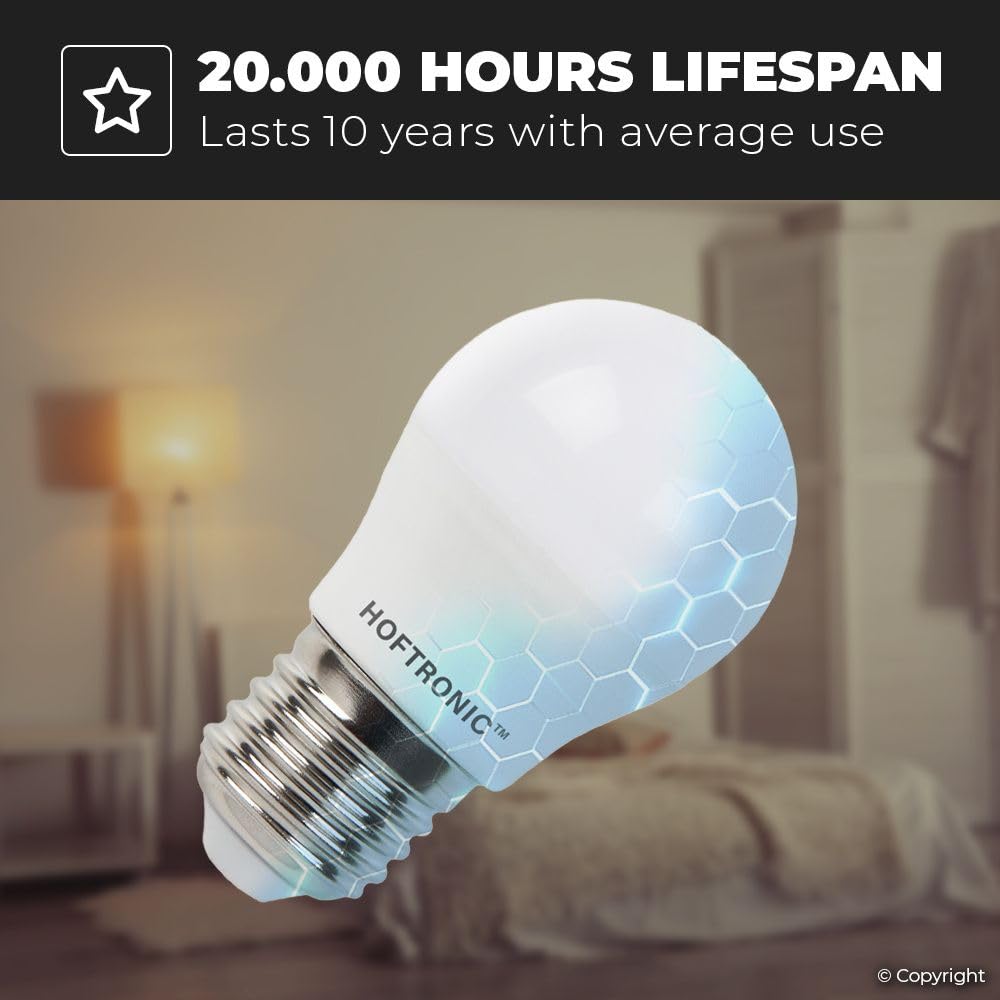 Hoftronic LED E27 Glühbirne 6500K 10er Tageslicht