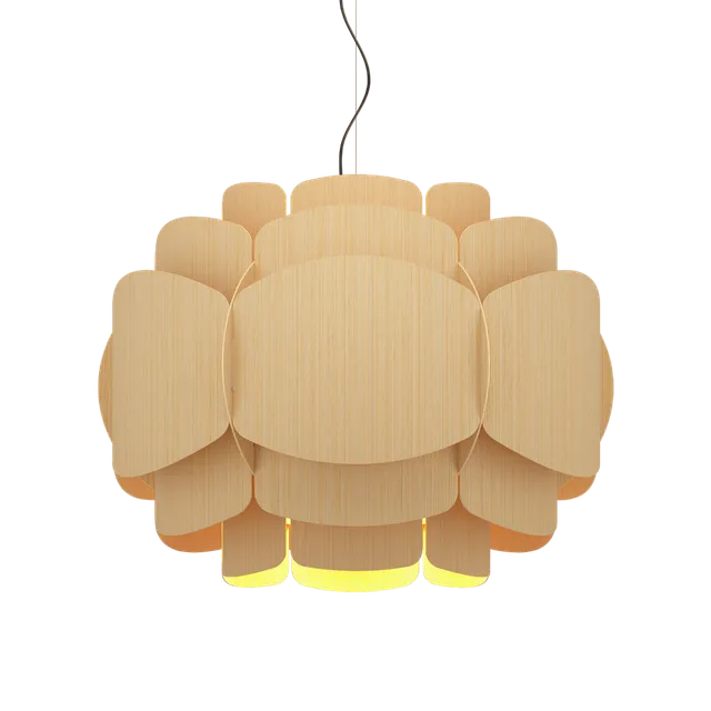 Bruck Bella Pendelleuchte Holz UV-beständig