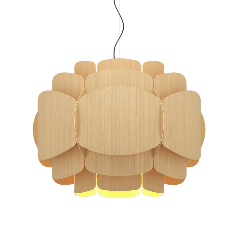 Bruck Bella Pendelleuchte Holz UV-beständig