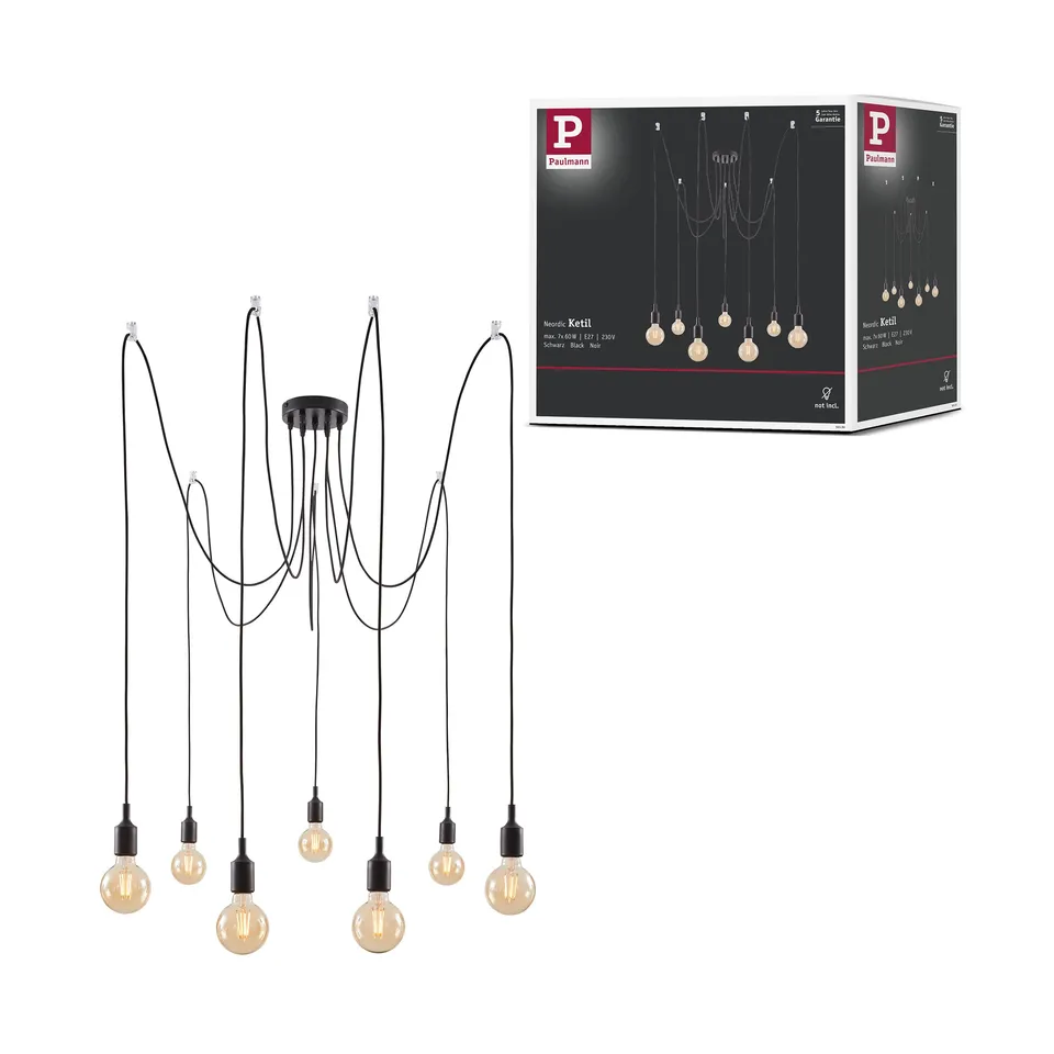 Paulmann Neordic Ketil 50390 Pendelleuchte 7-flammig E27