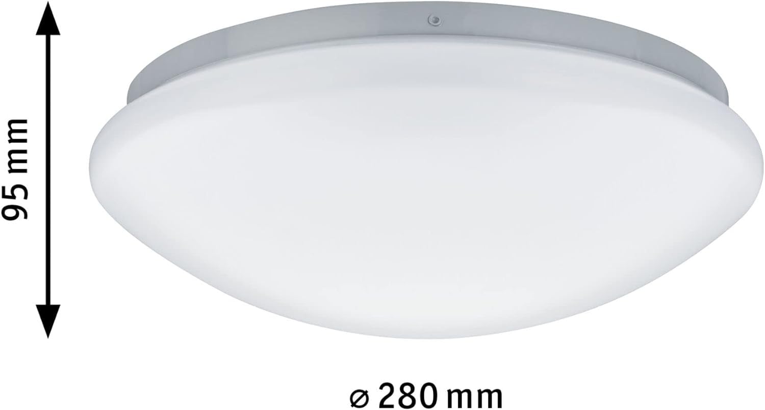 Paulmann Leonis 70724 Deckenleuchte IP44 mit Bewegungsmelder