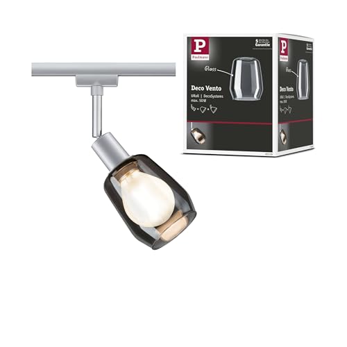 Paulmann URail Vento 95359 Glasschirm Rauchglas 80mm