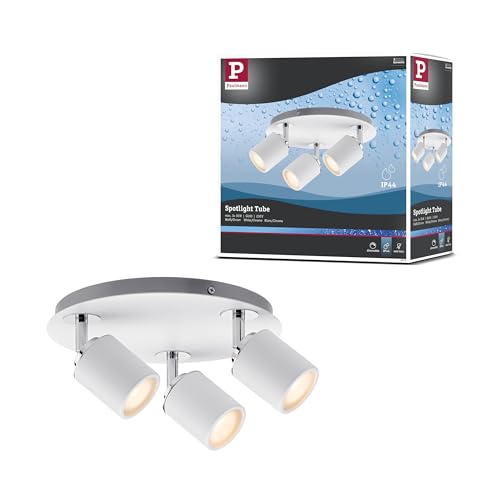 Paulmann Tube 66719 Spot Deckenleuchte GU10 3-flammig IP44
