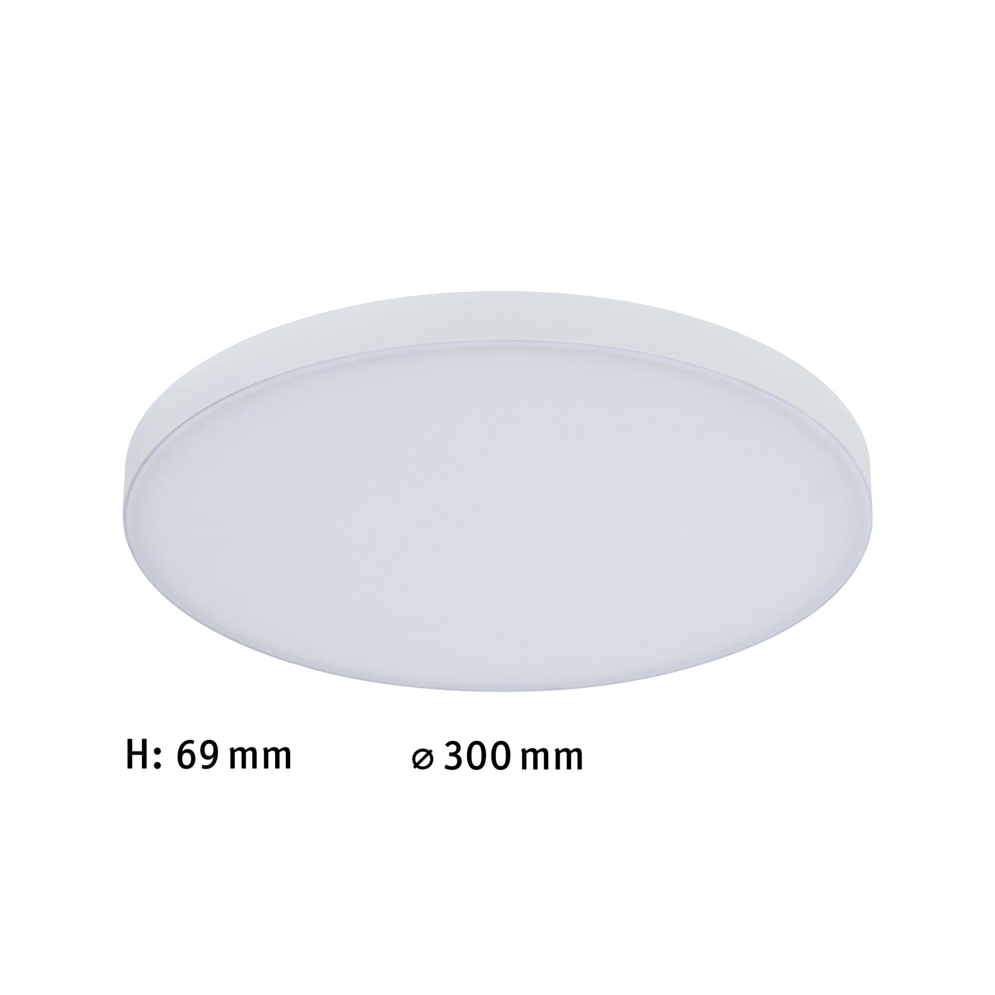 Paulmann 79899 Velora LED-Panel rund 300mm RGBW 16,5W Weiß