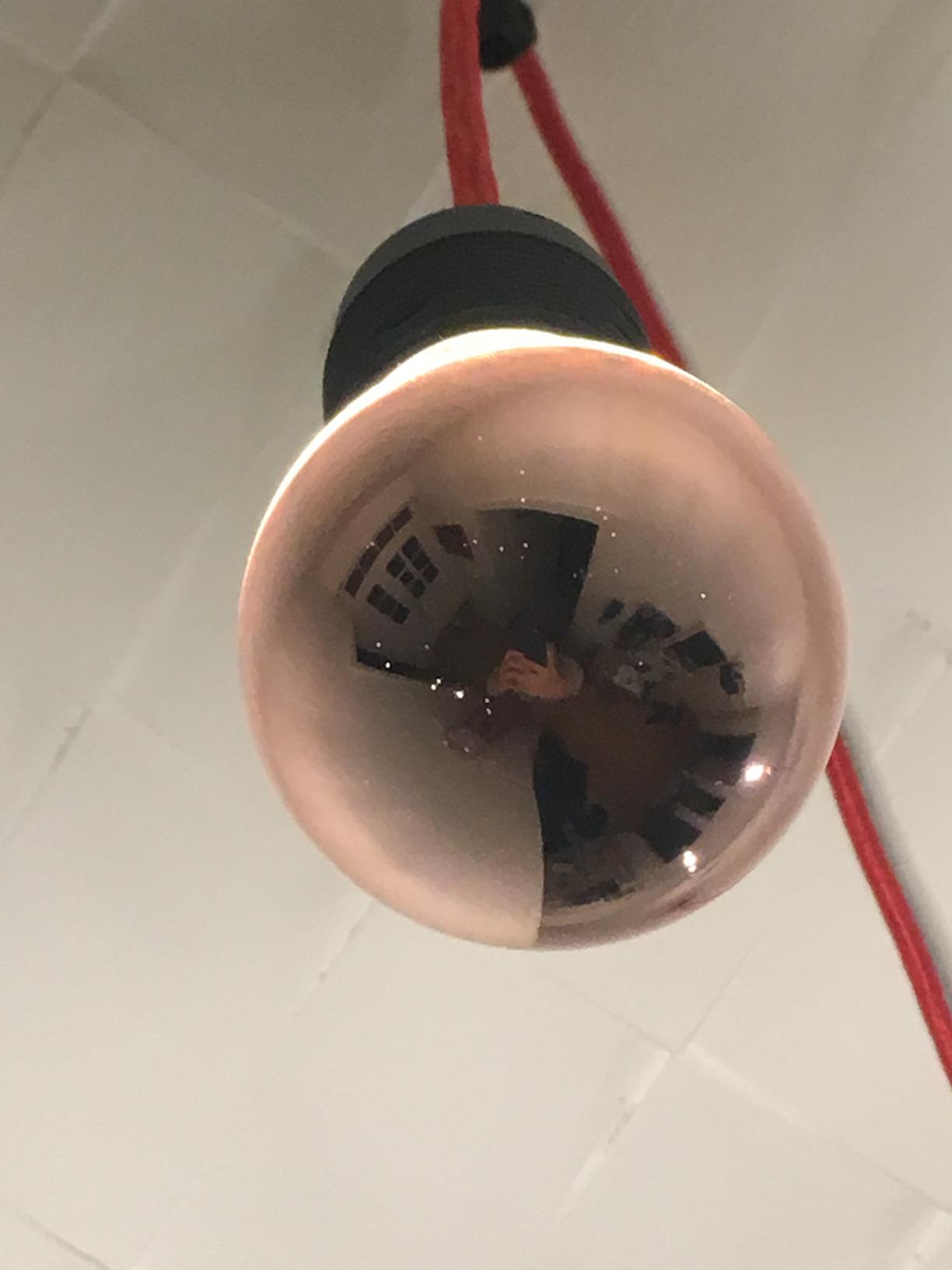 Paulmann AGL LED Lampe E27 7,5W Kopfspiegel Kupfer warmweiß