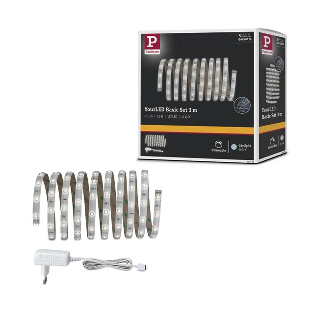 Paulmann 703.21 Strip LED-Streifen weiß 6500K