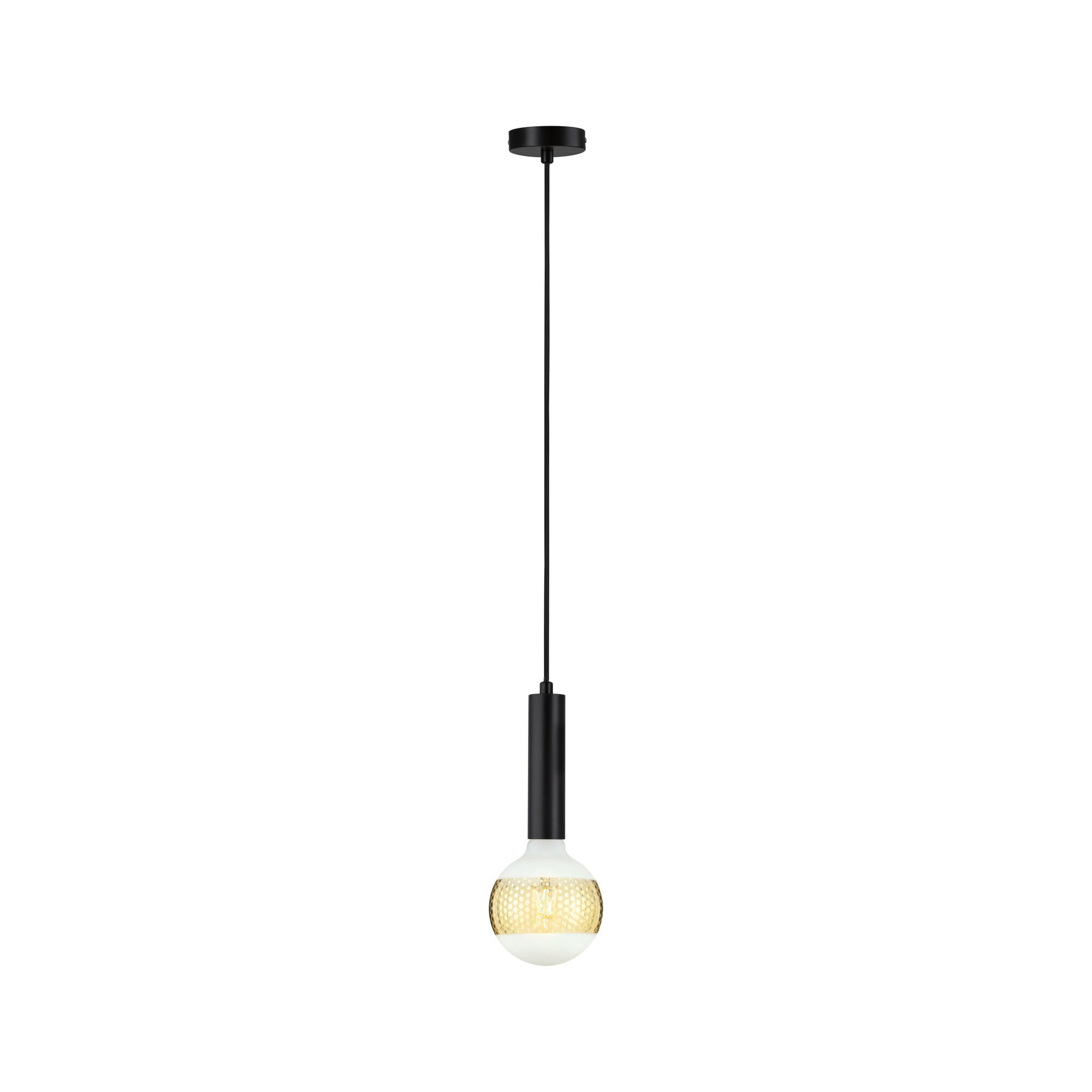 Paulmann Neordic Kine 79757 Pendelleuchte schwarz E27