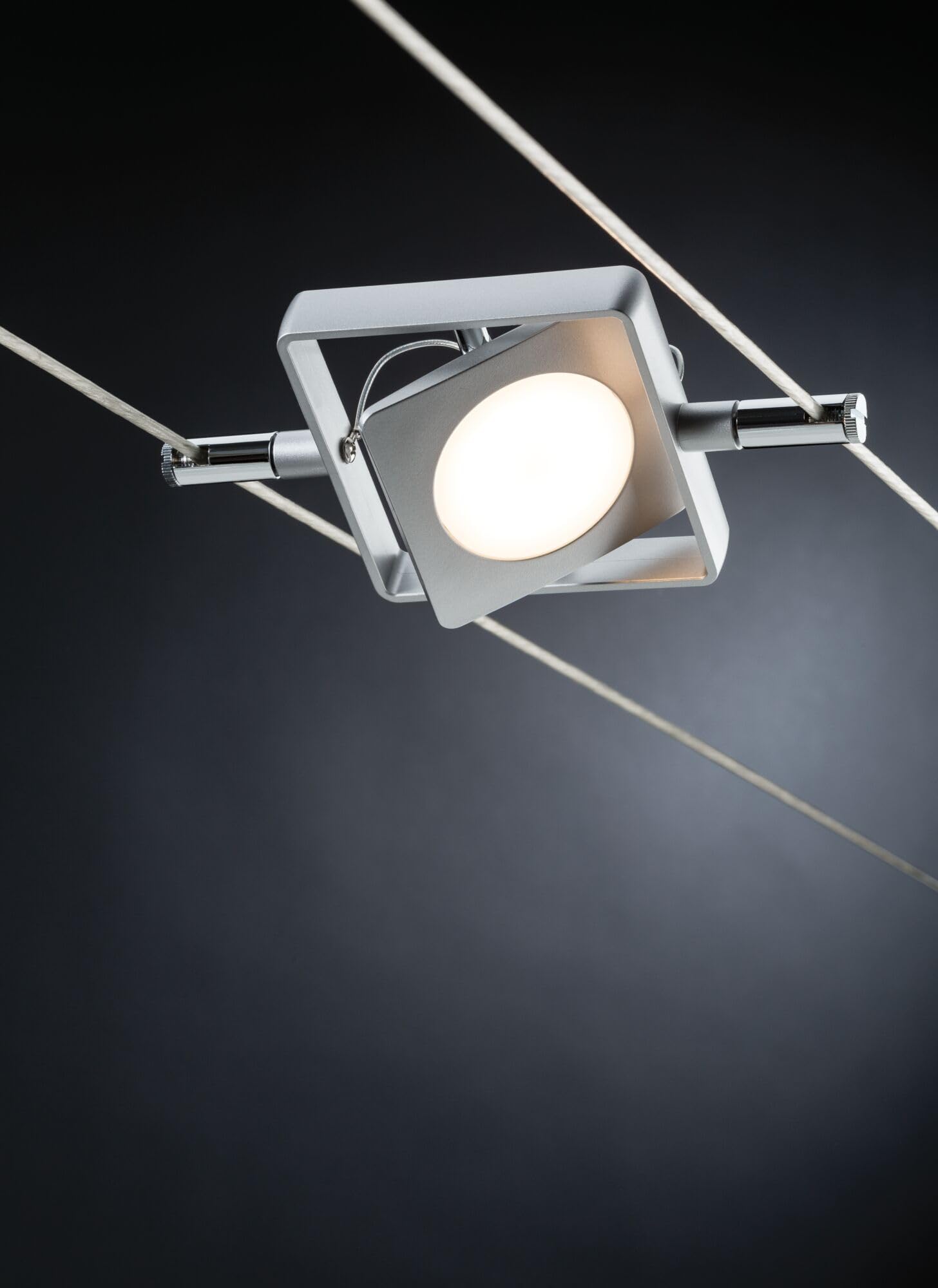 Paulmann 941.07 Seilsystem LED chrom matt 4-flammig