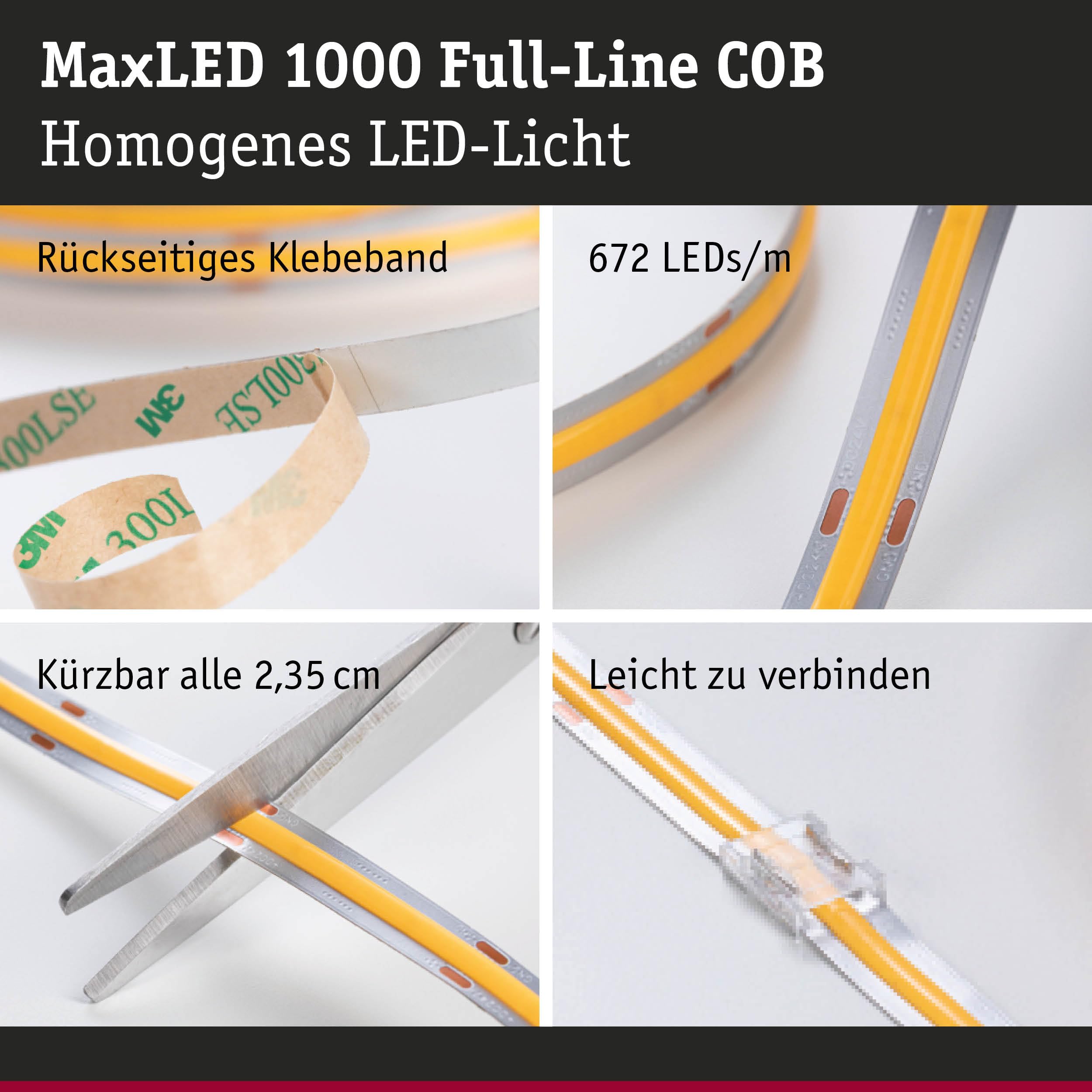 Paulmann 71116 MaxLED 1000 LED Strip 2,5m Tunable White