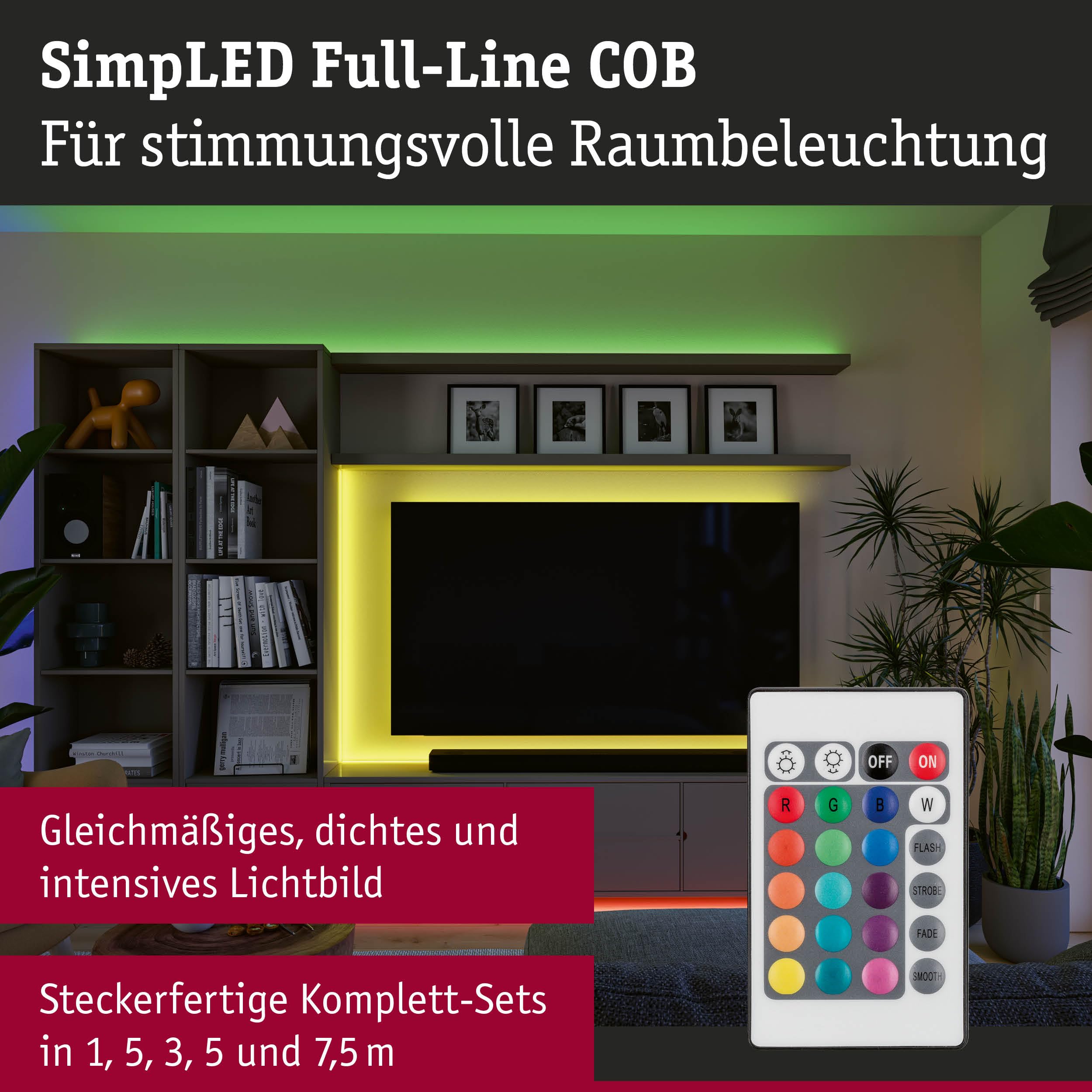 Paulmann SimpLED Full-Line 79570 LED Strip 7,5m RGB COB