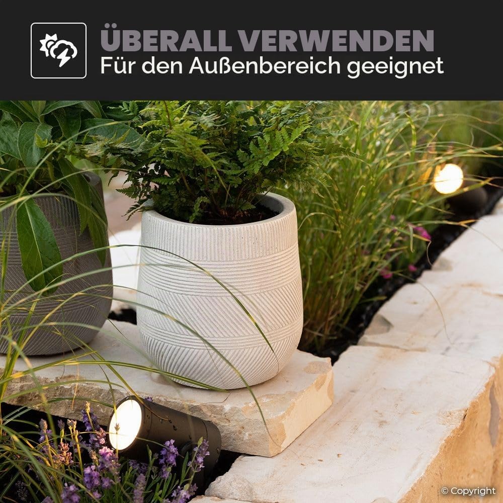 Hoftronic GU10 LED-Spots 10x 4,5W 4000K