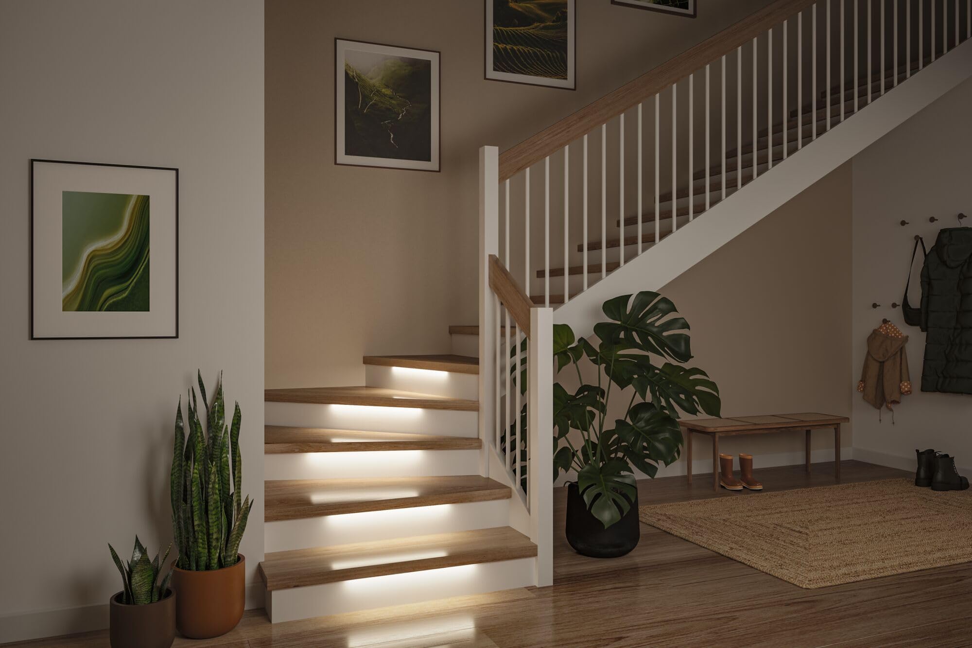 Paulmann MaxLED Stair 71218 LED Strip Erweiterung 0,5m warmweiß