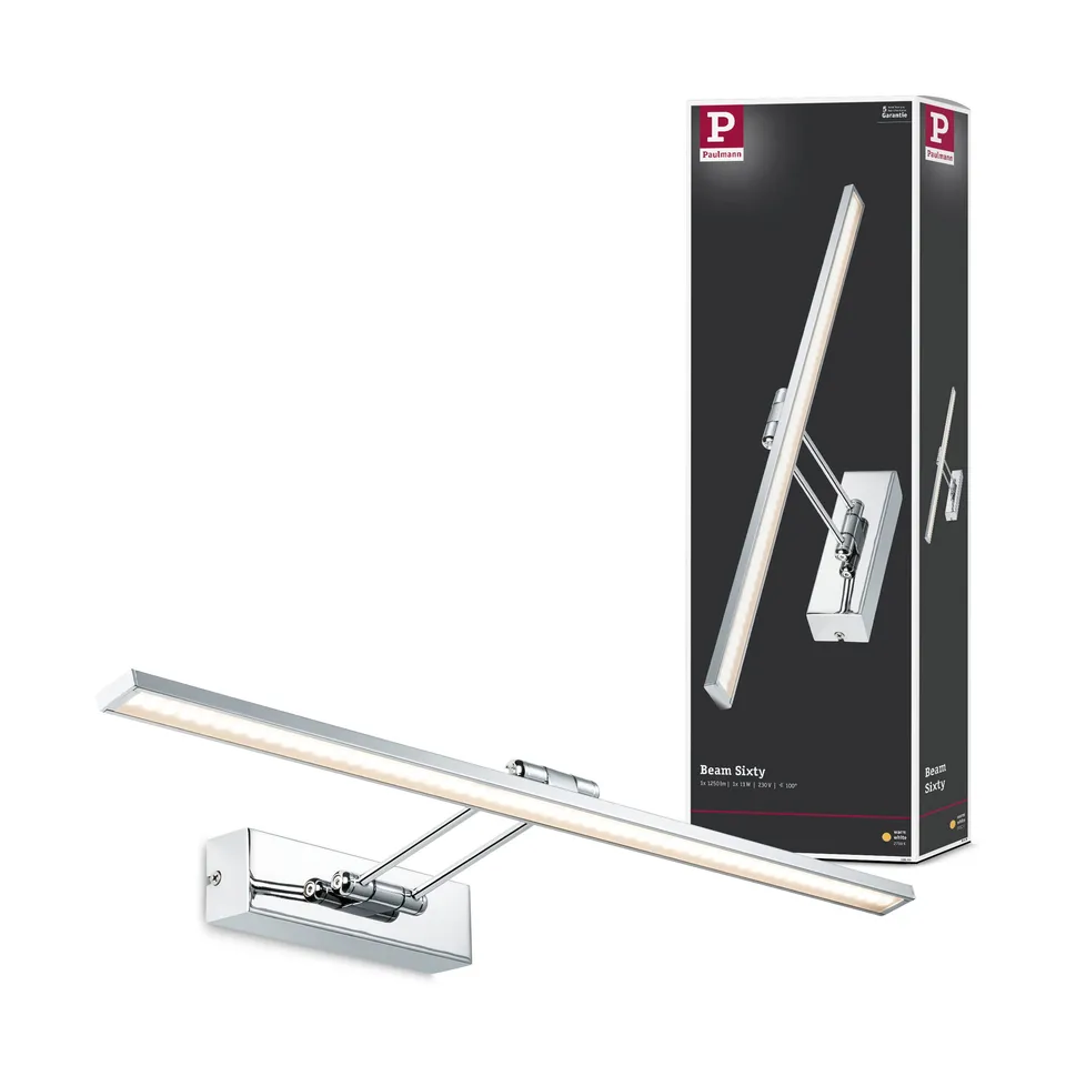 Paulmann Galeria Beam Sixty 99890 LED Bilderleuchte Chrom 11W