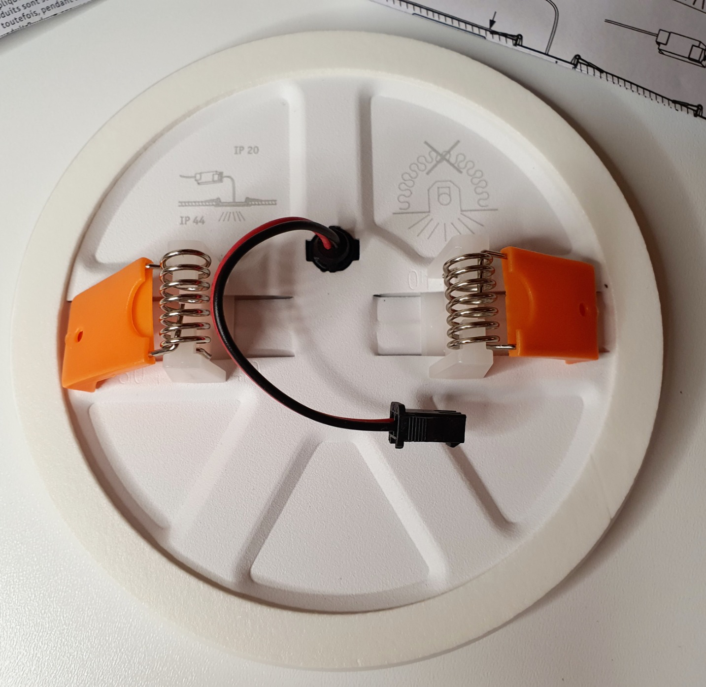 Paulmann Veluna VariFit Einbaupanel Ø125mm IP44