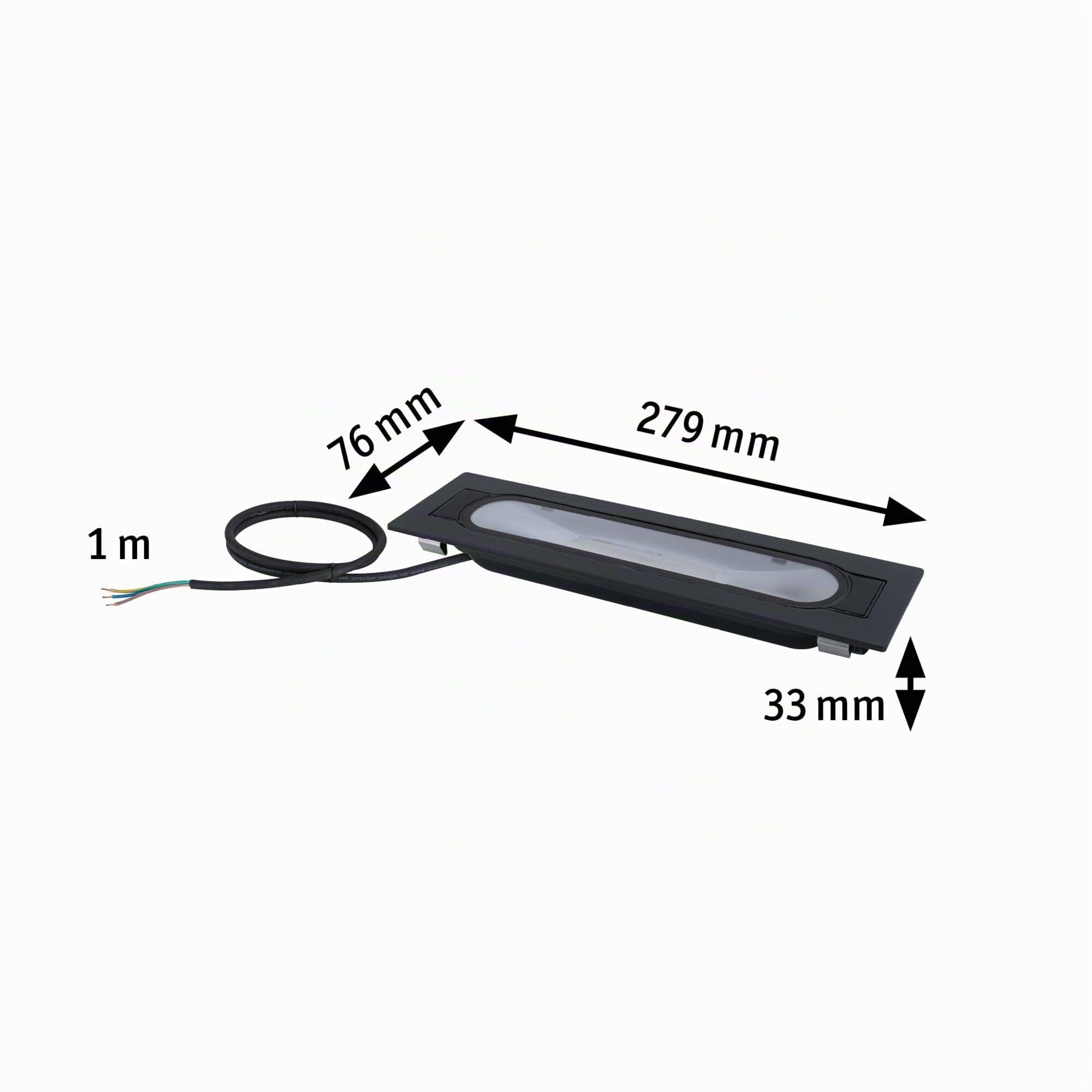 Paulmann Flotas 94671 LED Außenwandfluter IP67 anthrazit