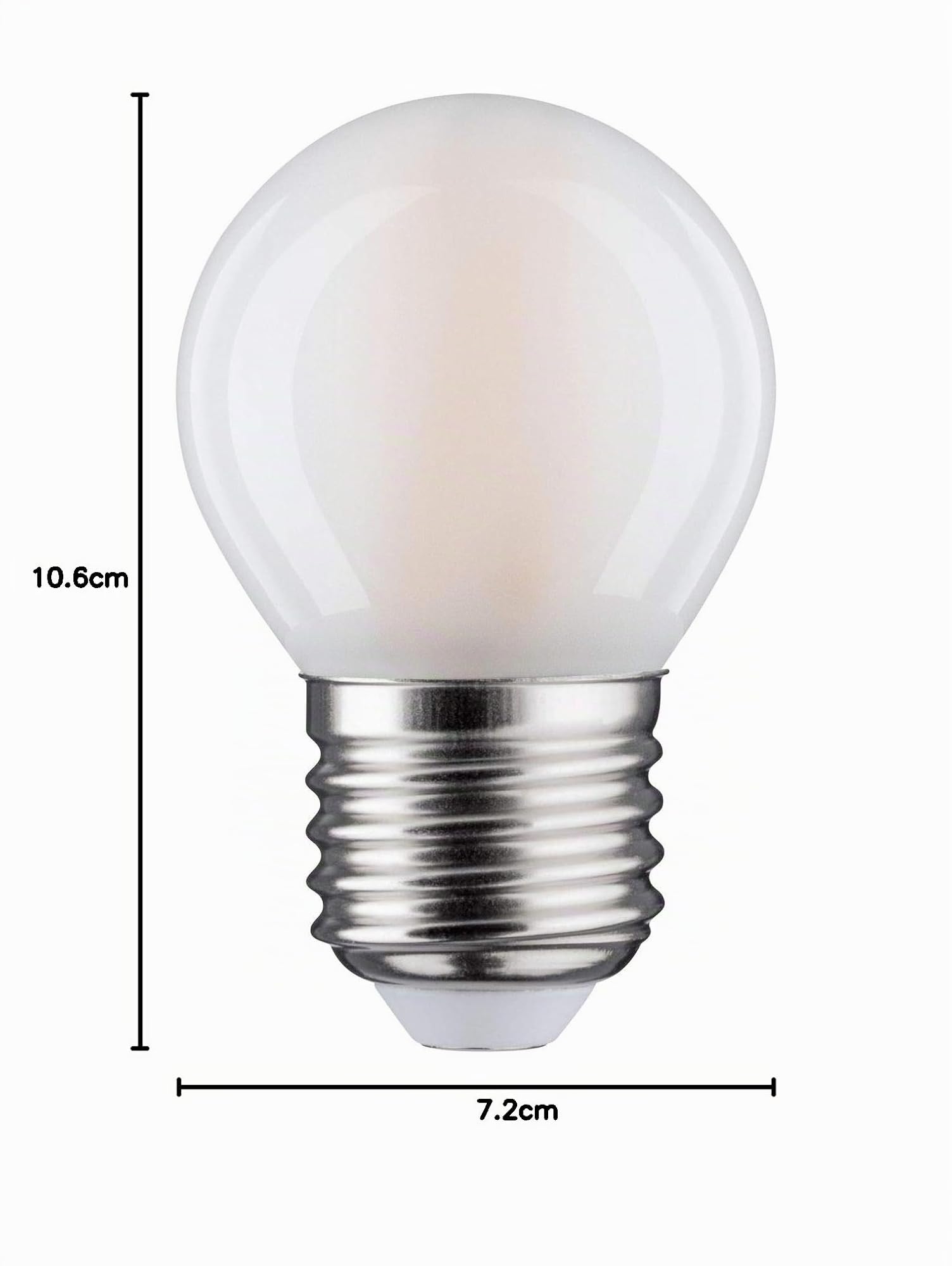 Paulmann 28634 Filament LED Lampe E27 matt warmweiß