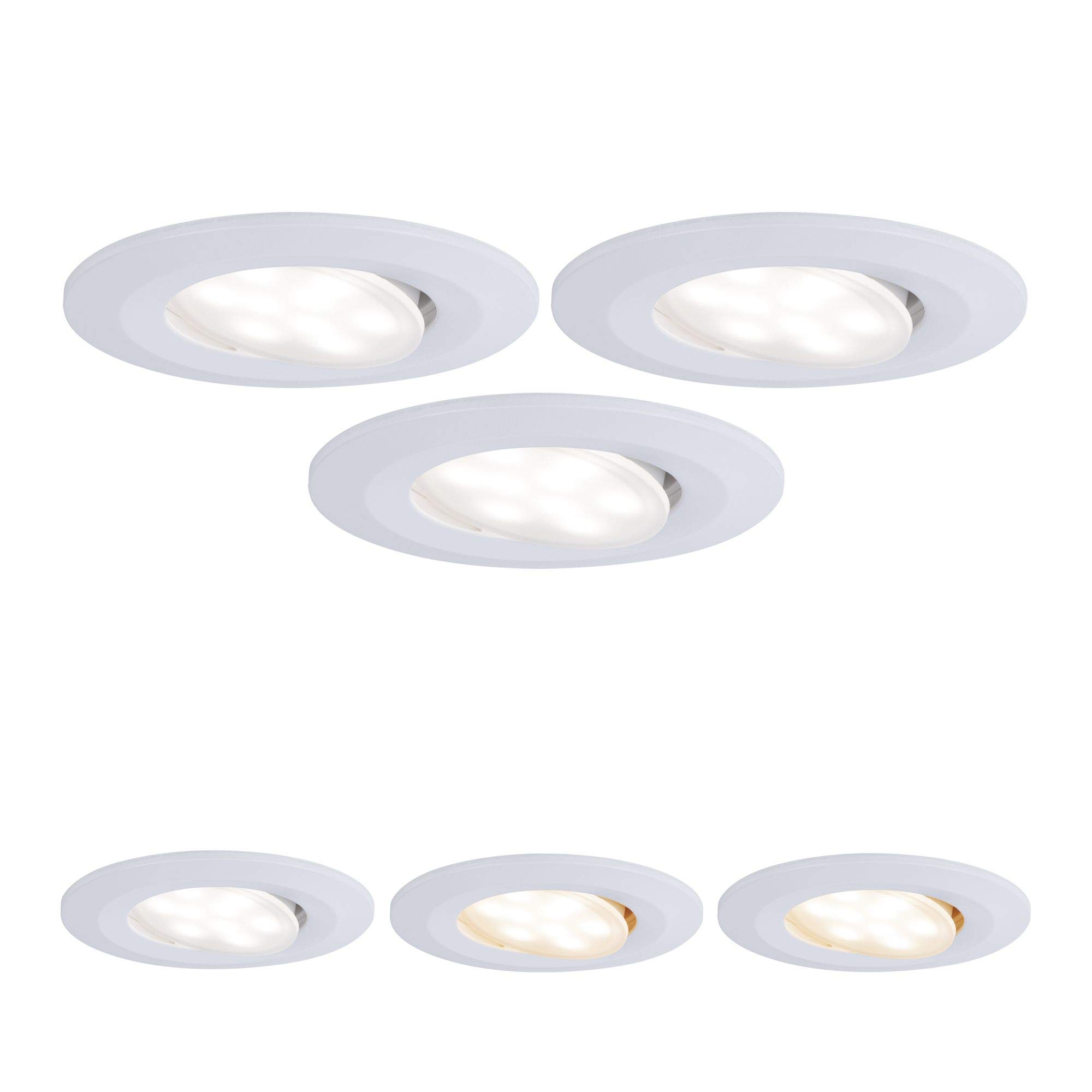 Paulmann Calla 99935 Einbauspot 3er-Set Weiß IP65