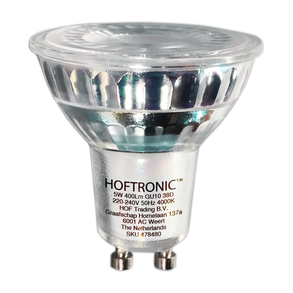 Hoftronic GU10 LED-Spot 4W 6000K tageslicht