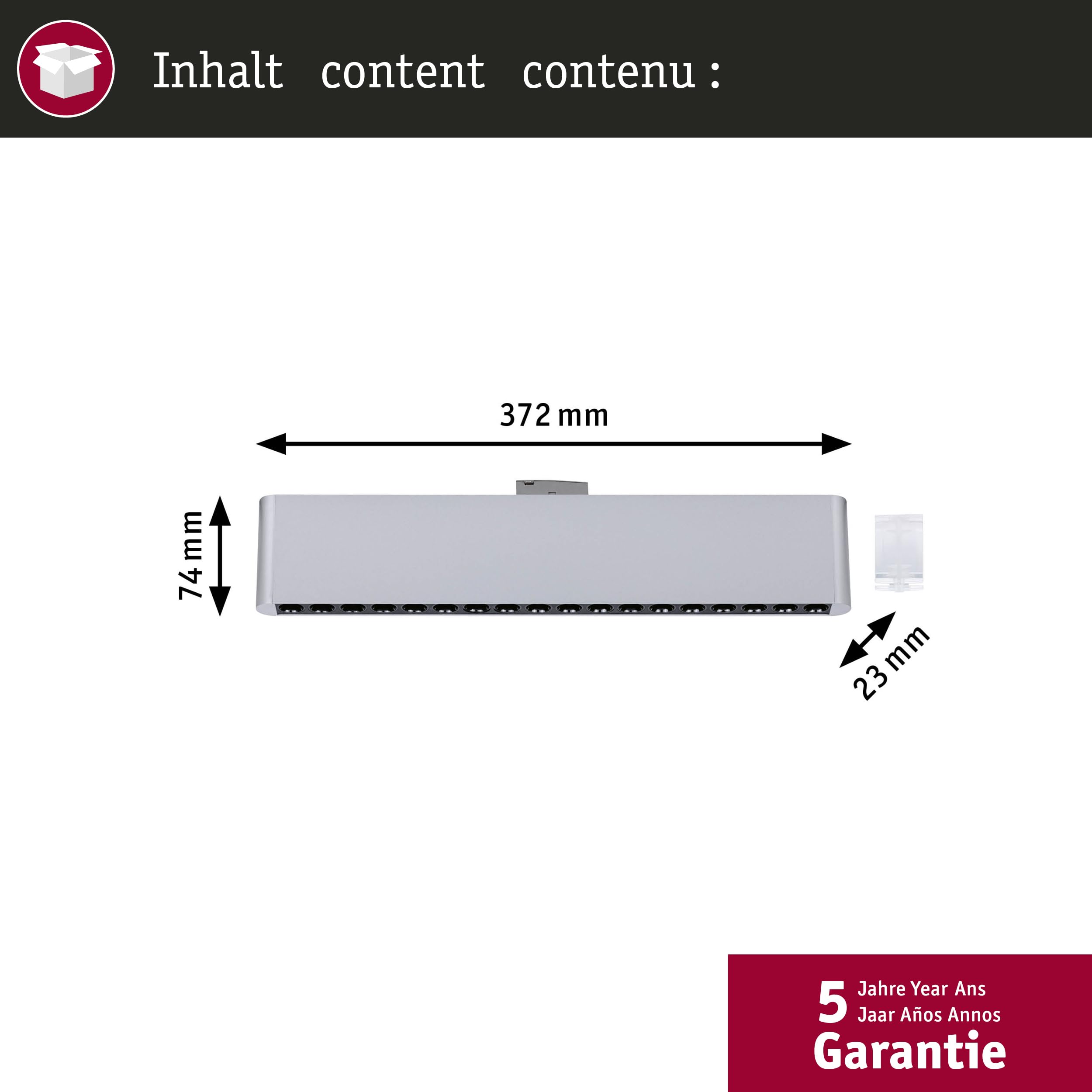 Paulmann URail Zelos 95718 Lightbar Chrom 4000K