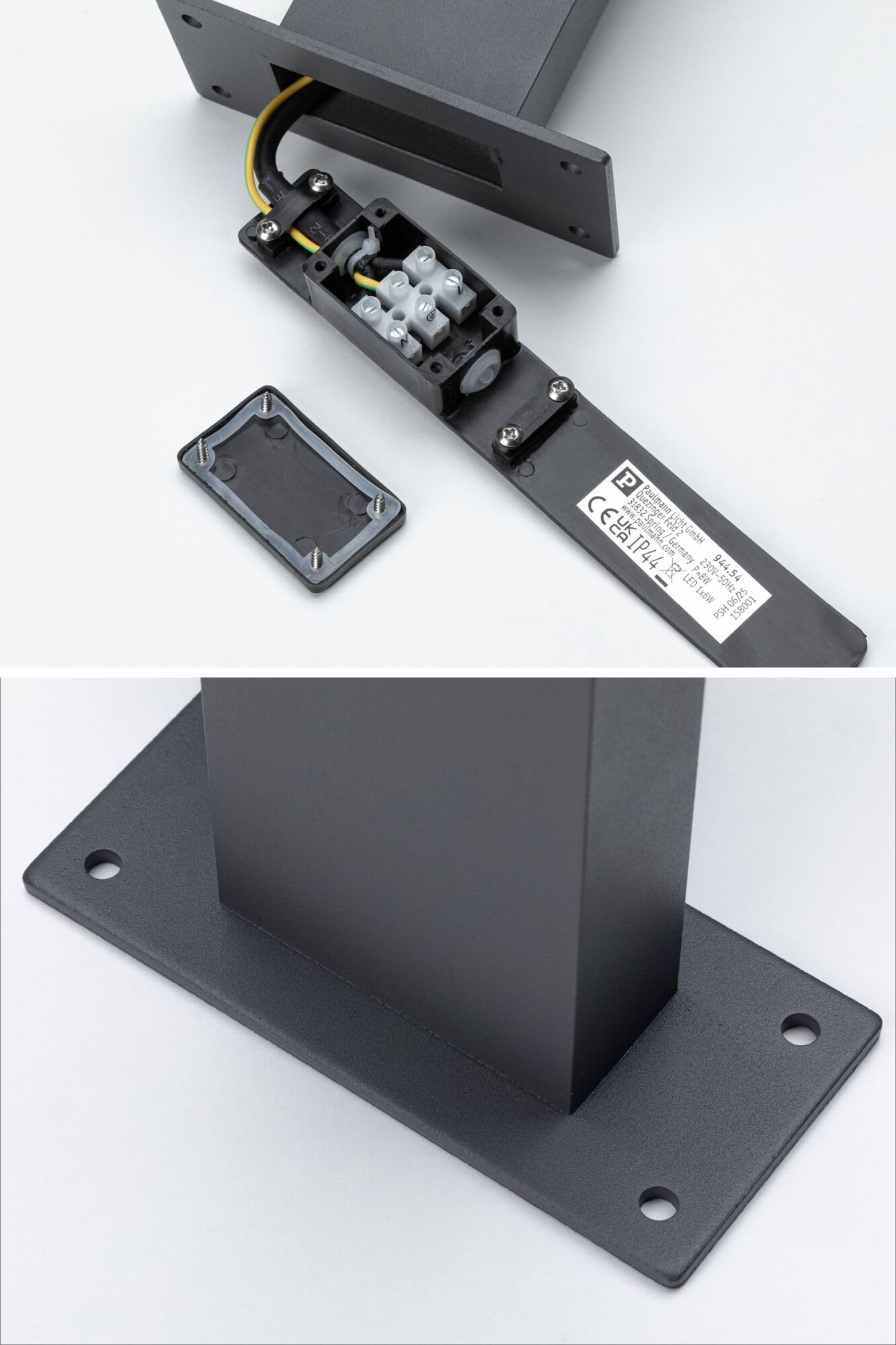 Paulmann Capea 94454 Pollerleuchte 3000K Schwarz IP44