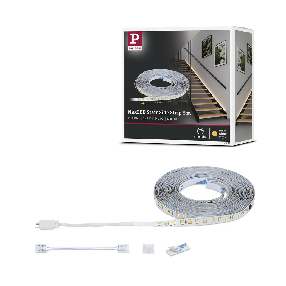 Paulmann MaxLED 71222 Stair Side Strip 5m 2700K 350lm