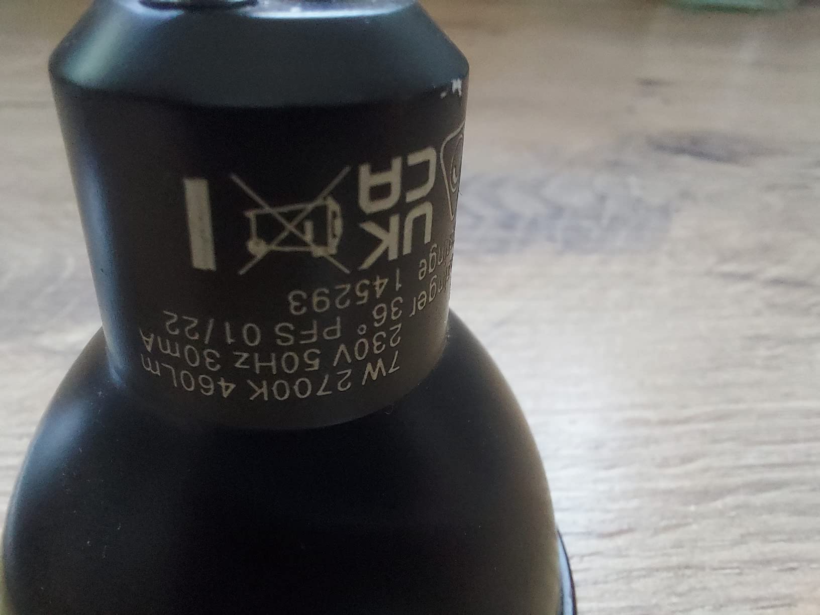 Paulmann 28751 LED Reflektor GU10 Schwarz 2700K