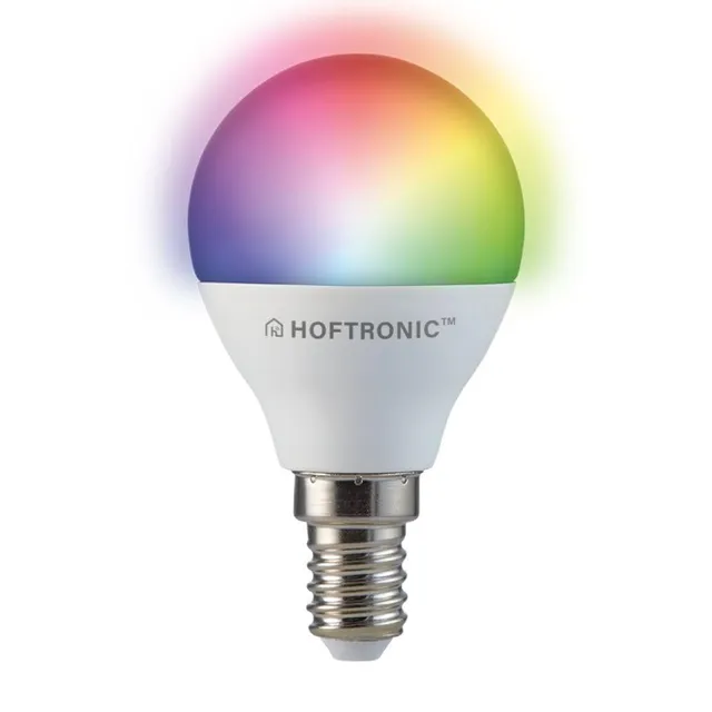 Hoftronic Smart Home P45 E14 LED Lampe RGBWW 1er